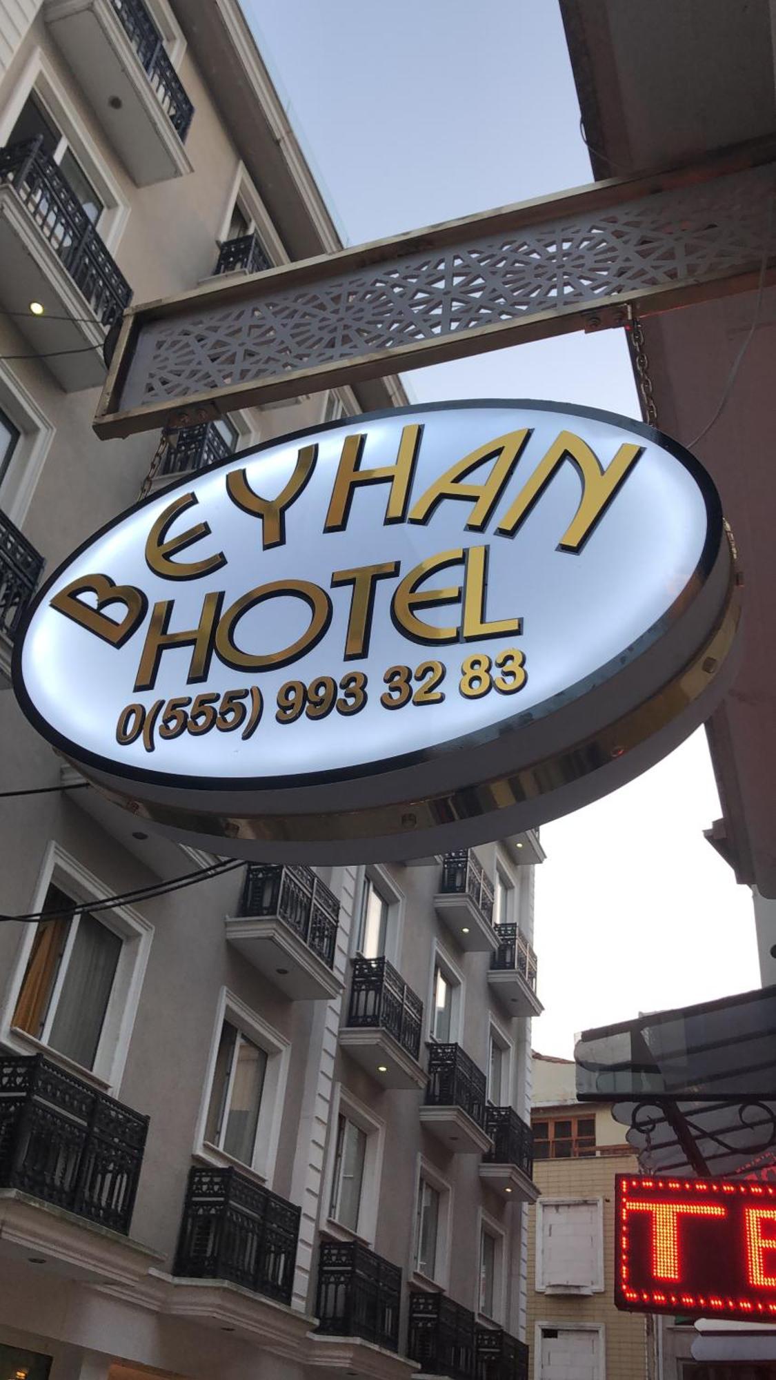 Beyhan Hotel Istanbul Eksteriør billede